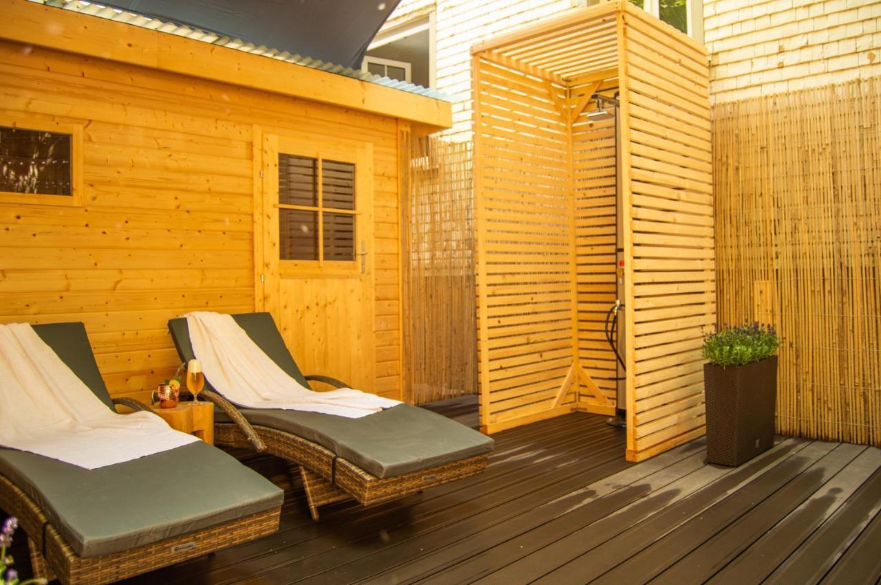 Wellnessoase Mitten In Der Wasserfallstadt Triberg Triberg im Schwarzwald Eksteriør billede